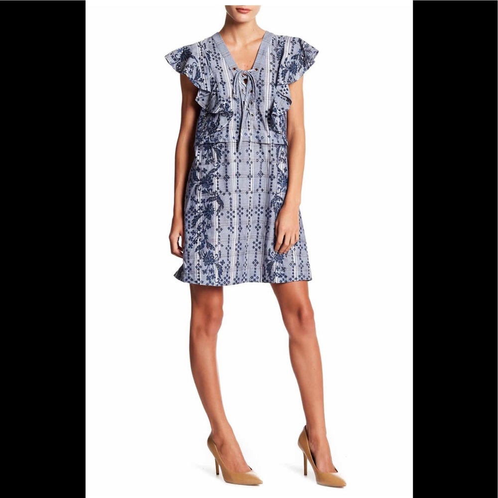 COPY - NWT!!! BCBGMAXAZRIA Embroidered Dress
